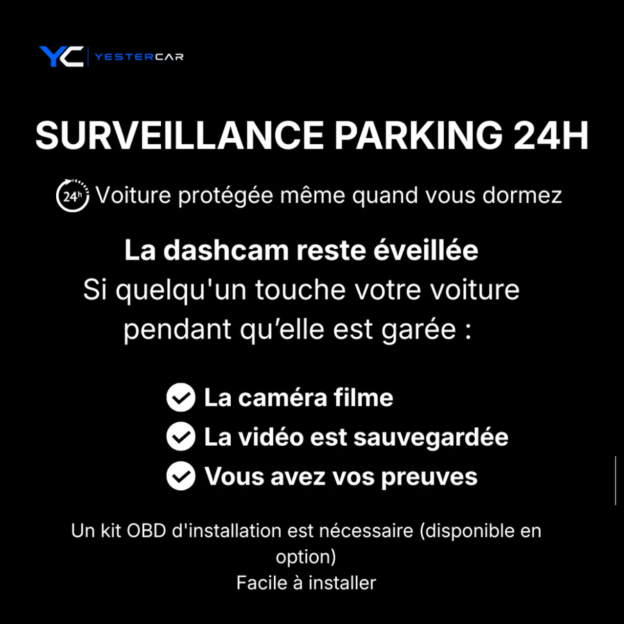 Dashcam Rétroviseur