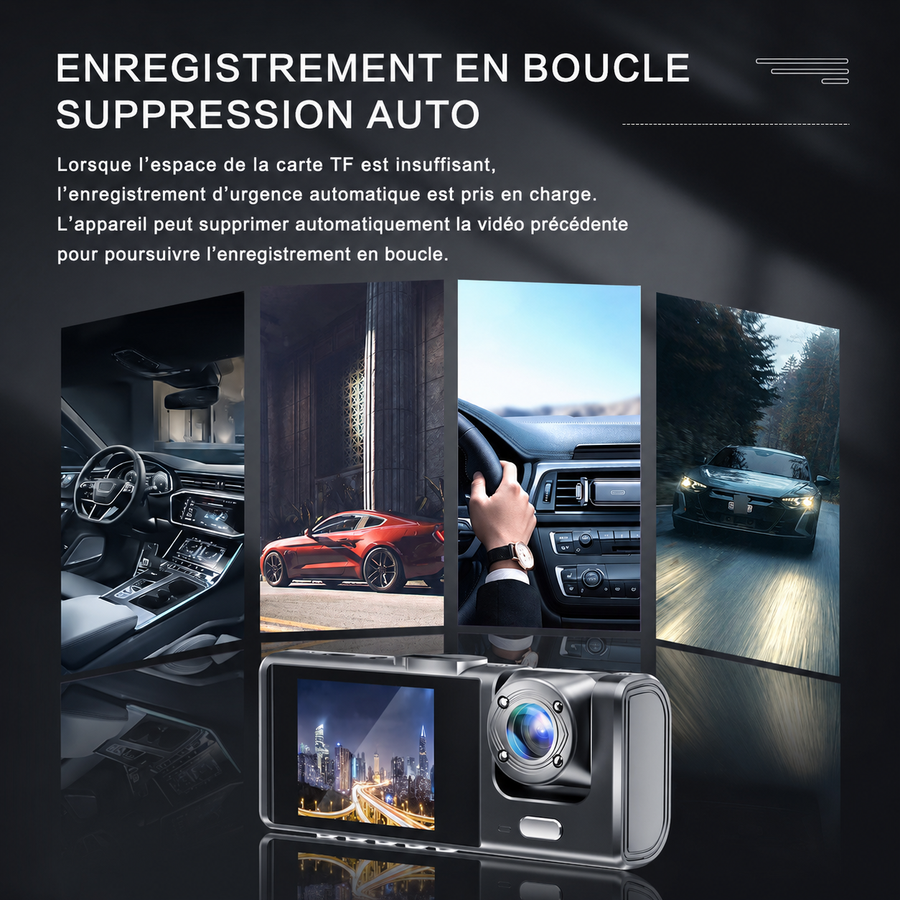 Dashcam Voiture Avant Arrière