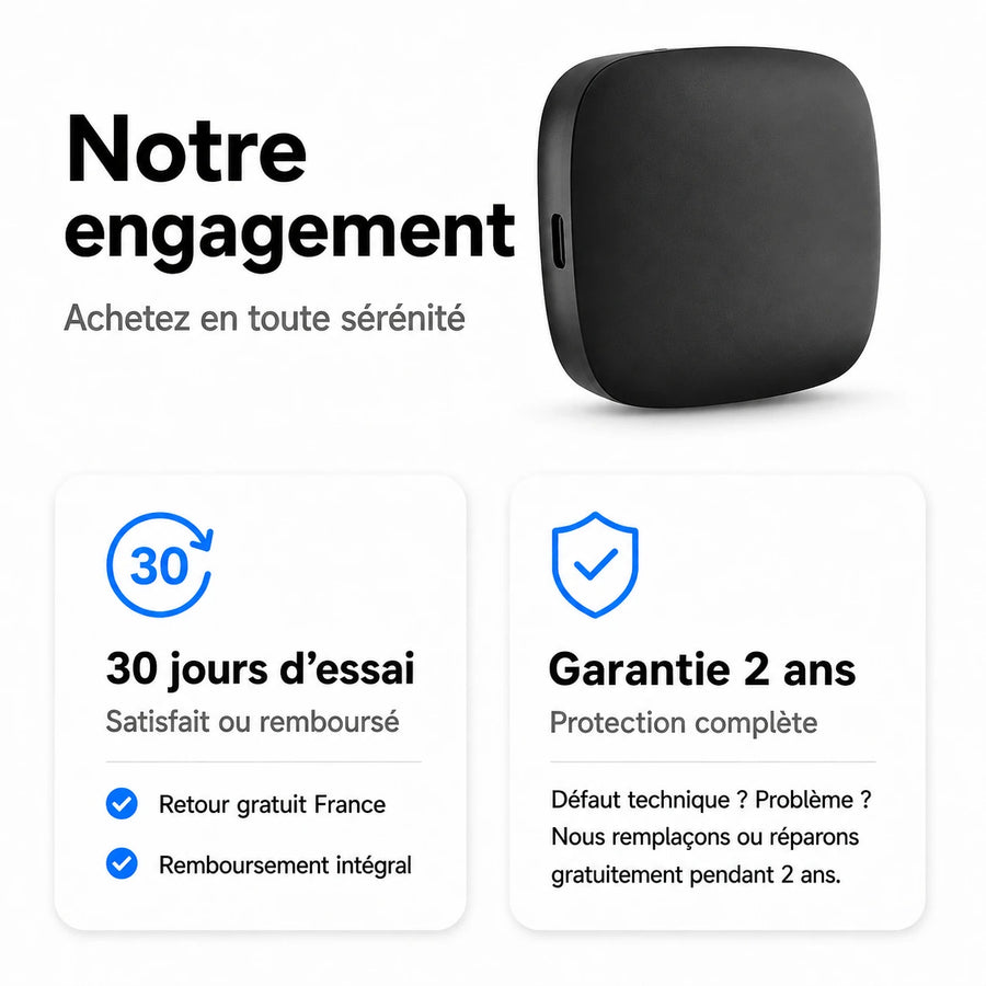 AI Box CarPlay & Android Auto — YouTube & Netflix intégrés