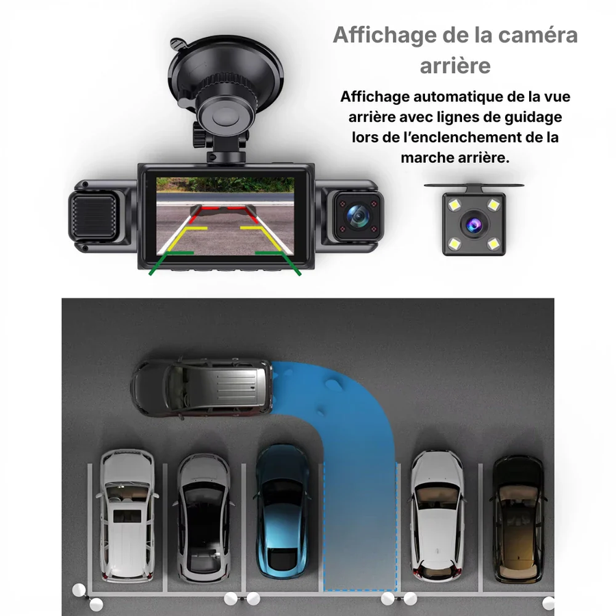 Dashcam Voiture 360