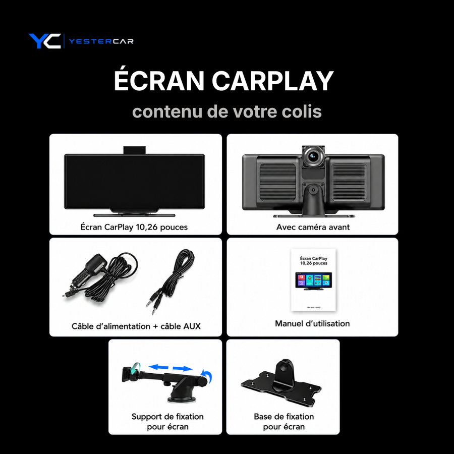 Dashcam Carplay Voiture