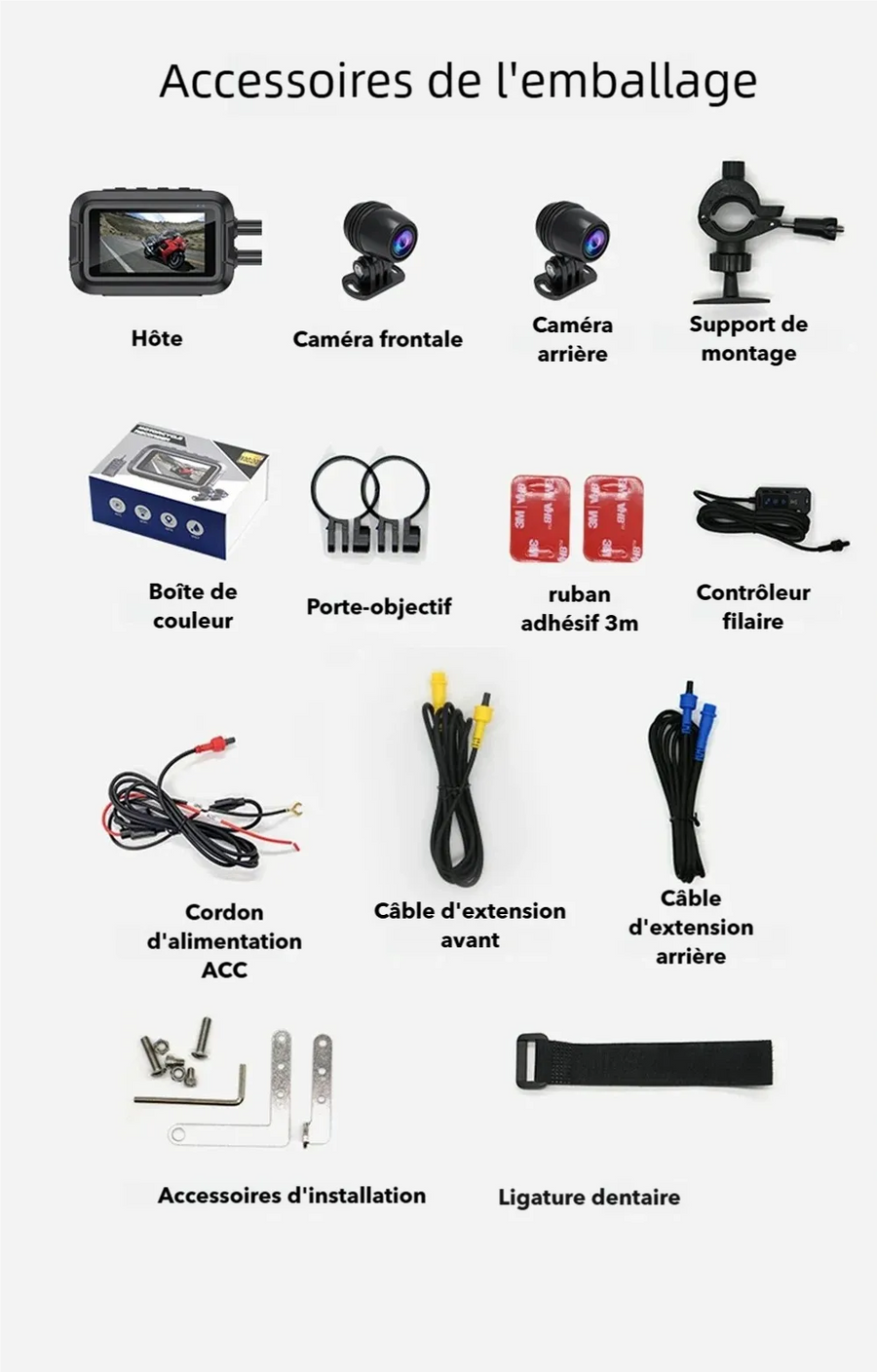 Dashcam Moto