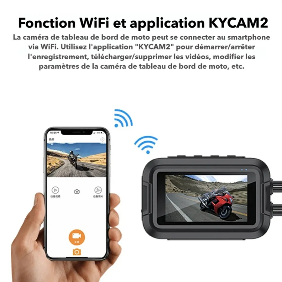 Dashcam Moto