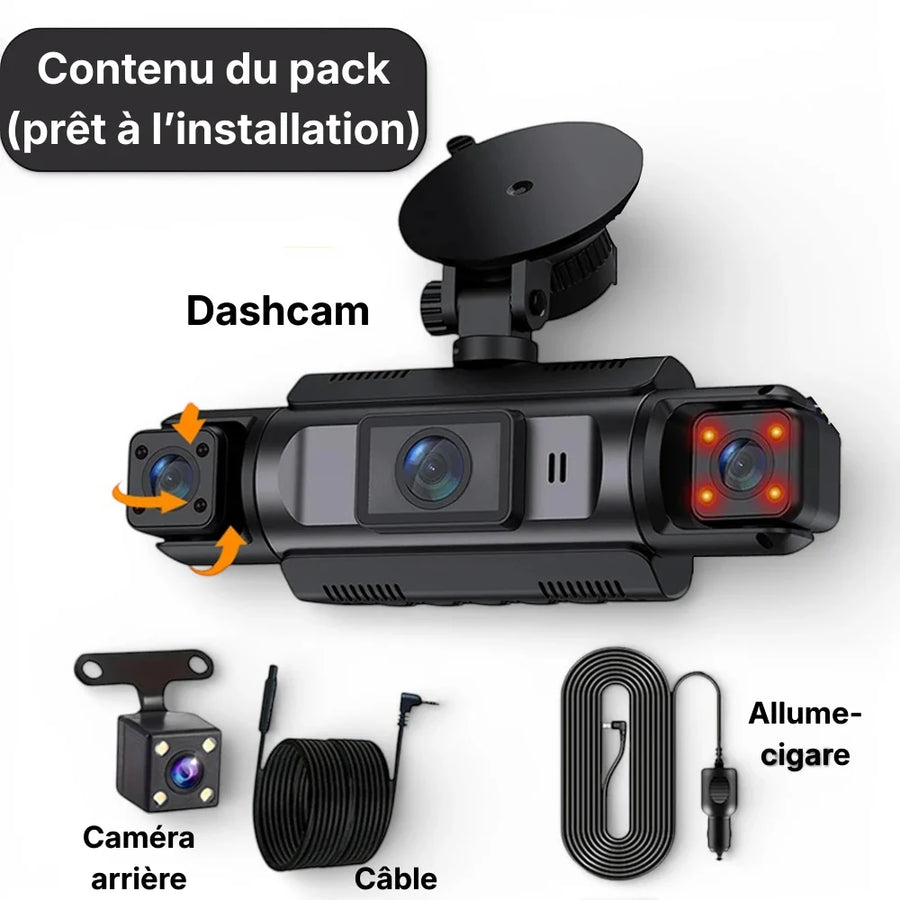 Dashcam Voiture 360