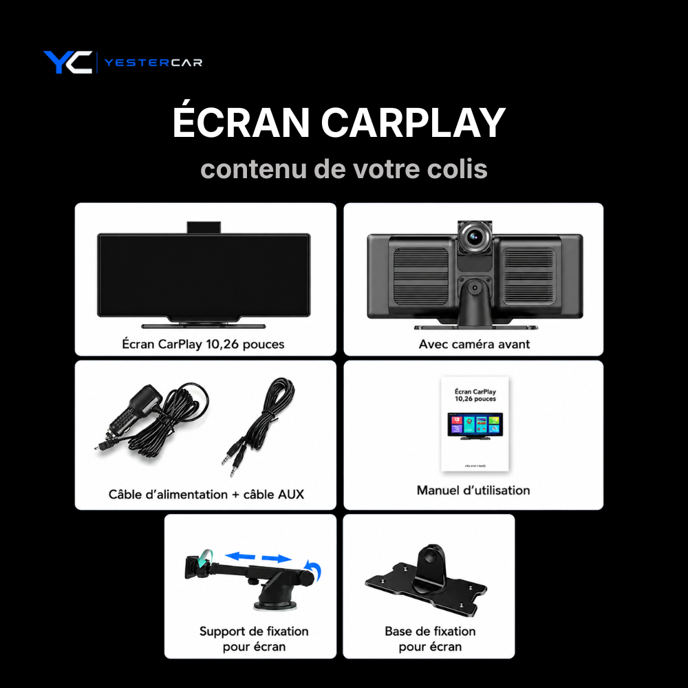 Dashcam Carplay Voiture