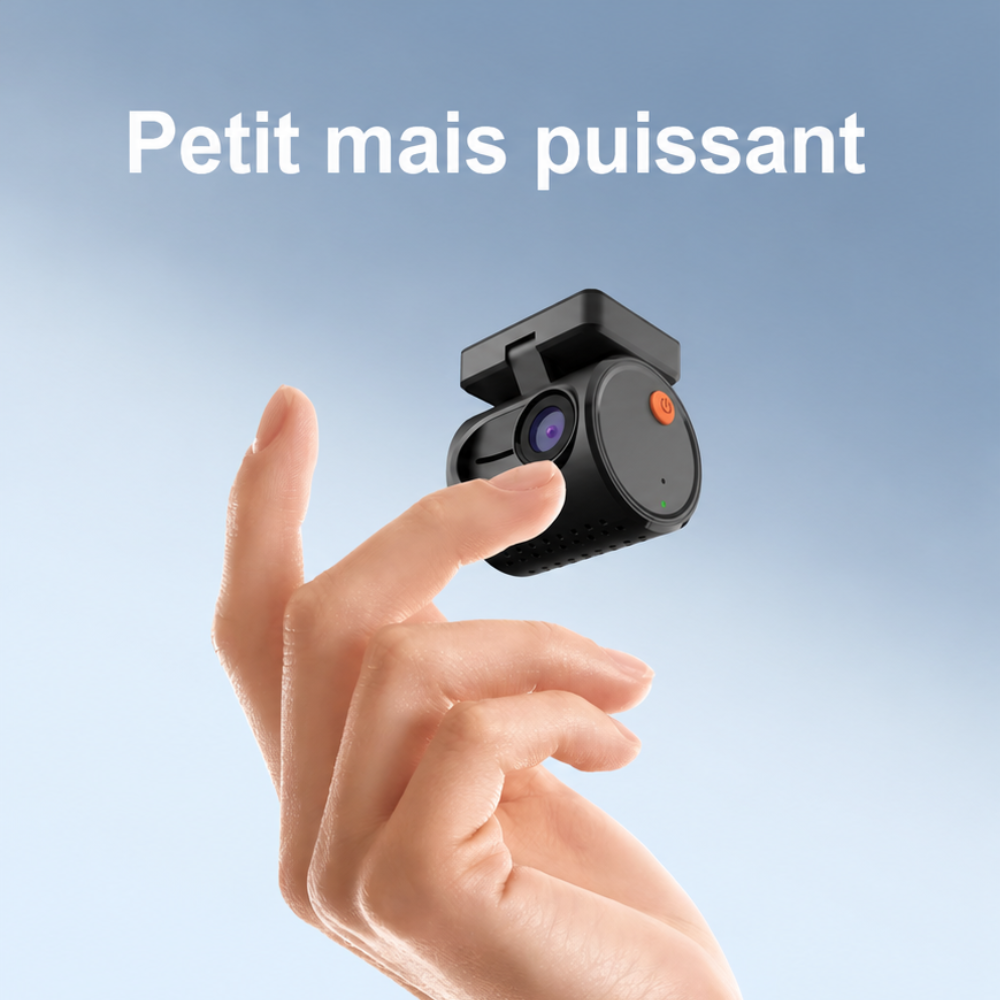 Mini dashcam voiture