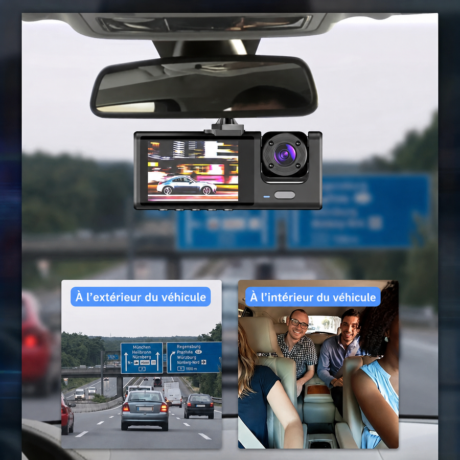 Dashcam Voiture Avant Arrière