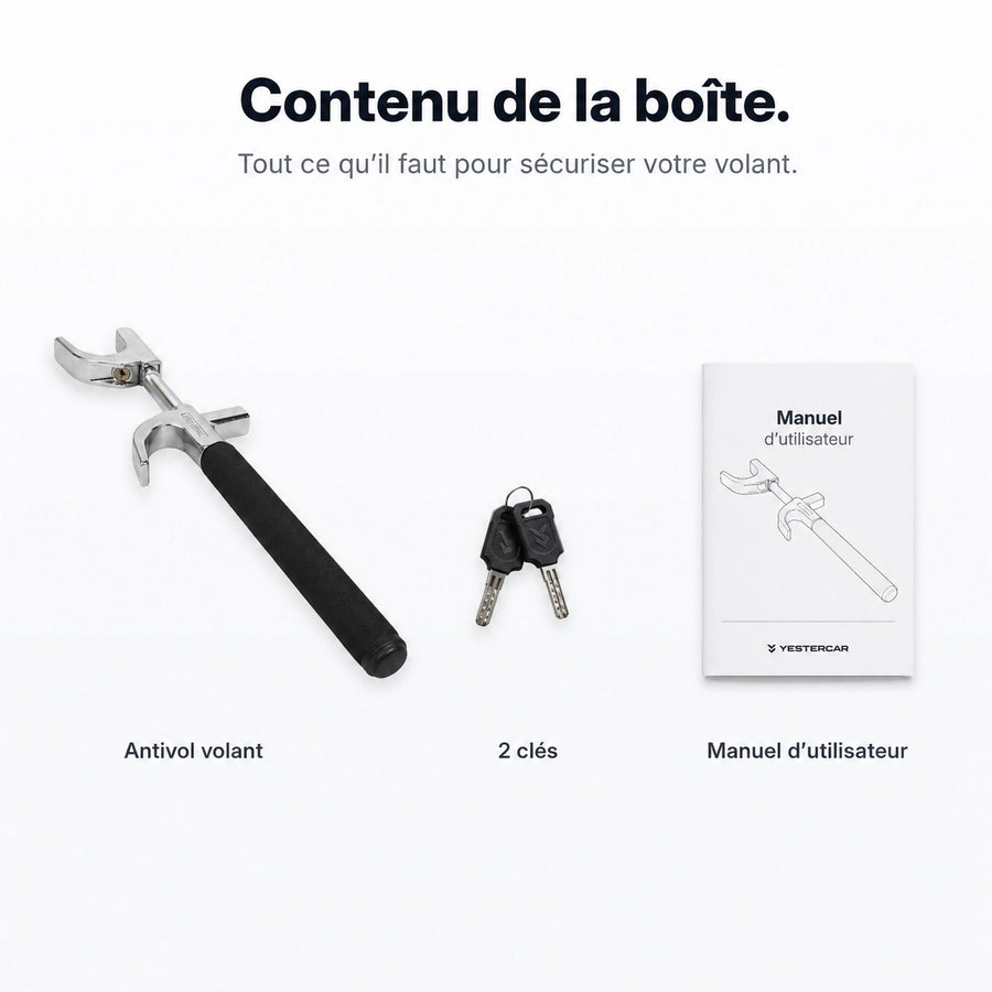Canne Antivol Volant Télescopique