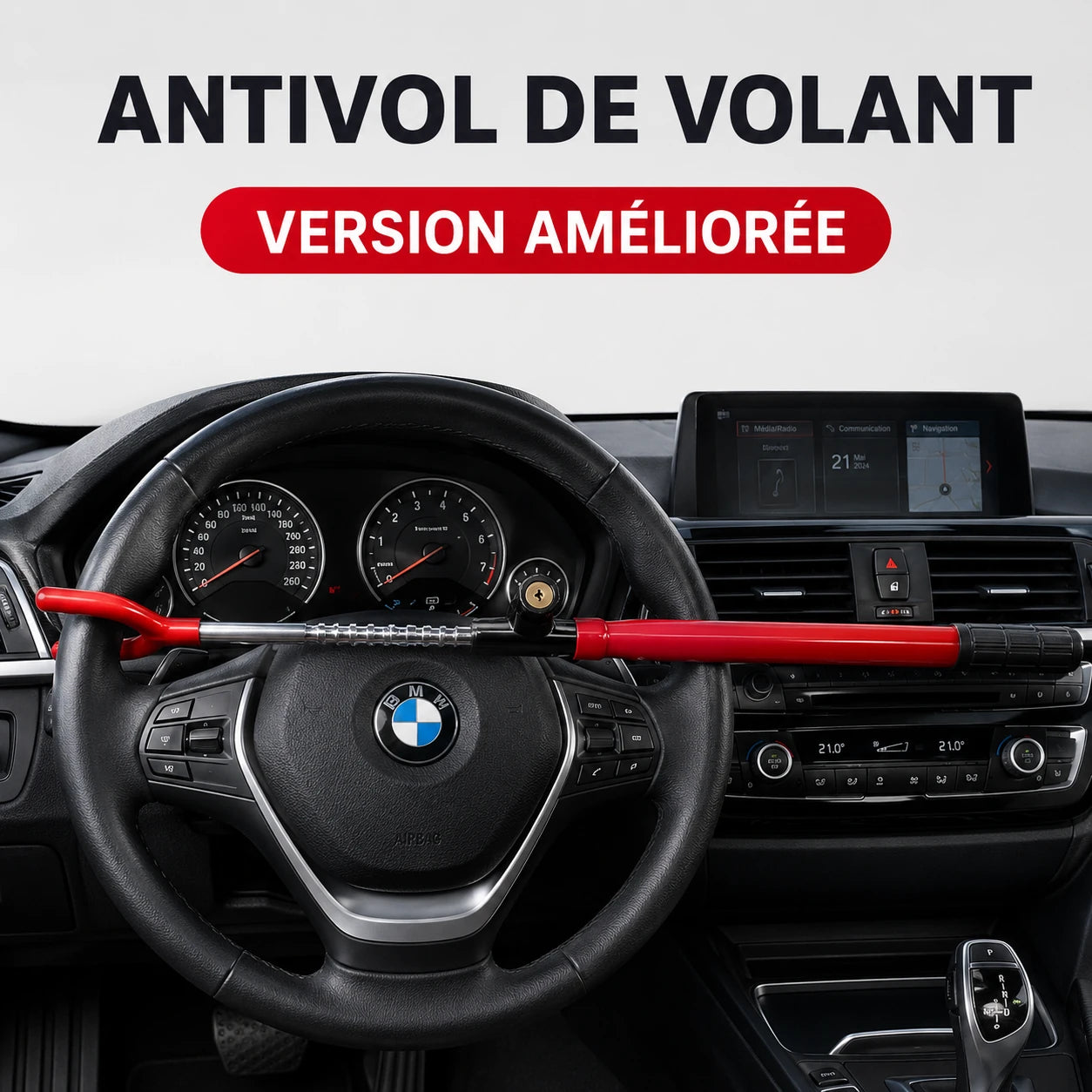 Canne Antivol Voiture