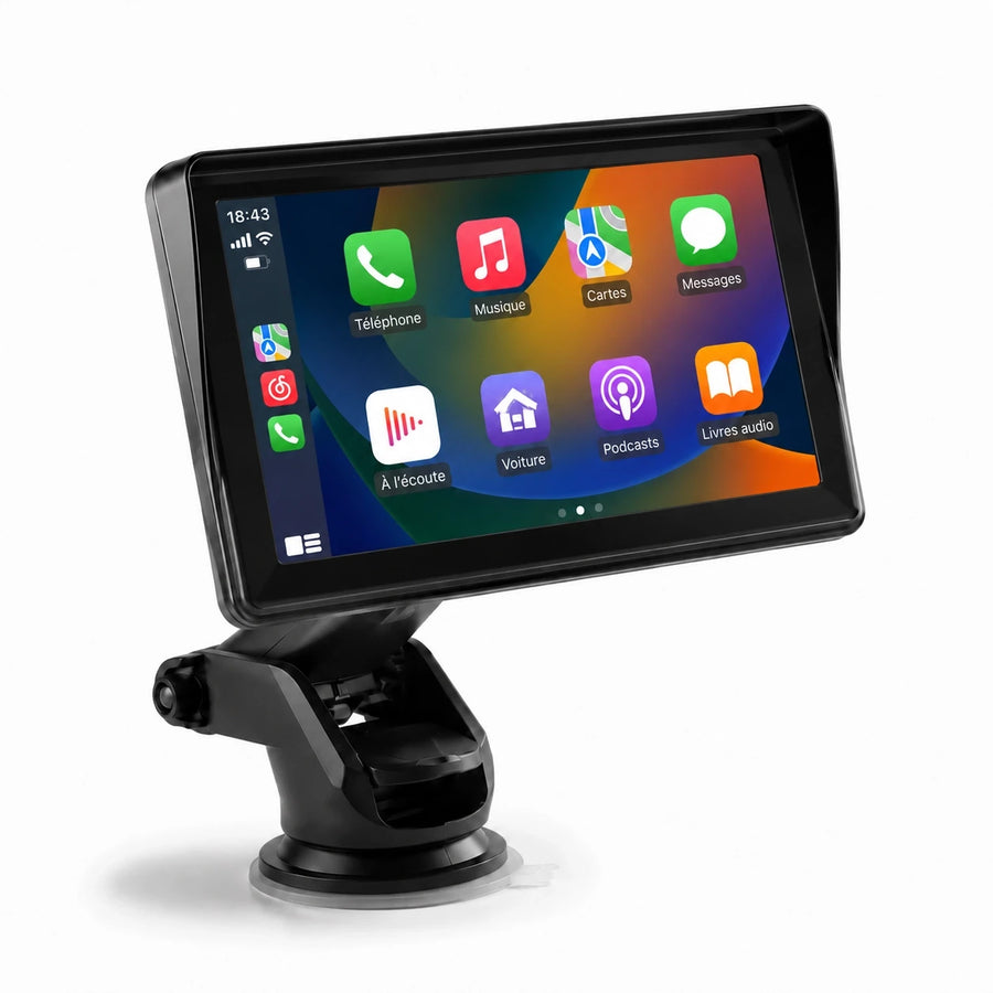 Écran Universel CarPlay & Android Auto - 7 pouces