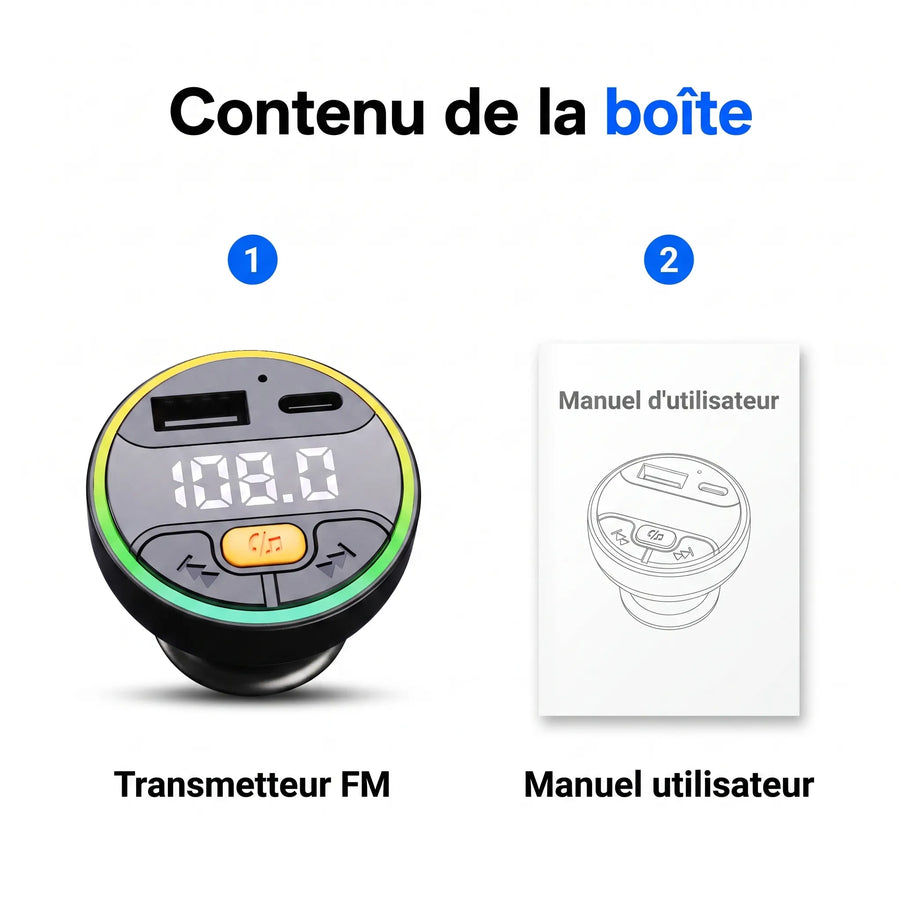 Transmetteur FM Bluetooth